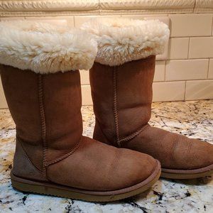 Womens Sheepskin Boots Sz 8 Cozie Steps 